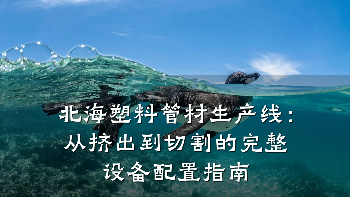北海塑料管材生产线：从挤出到切割的完整设备配置指南