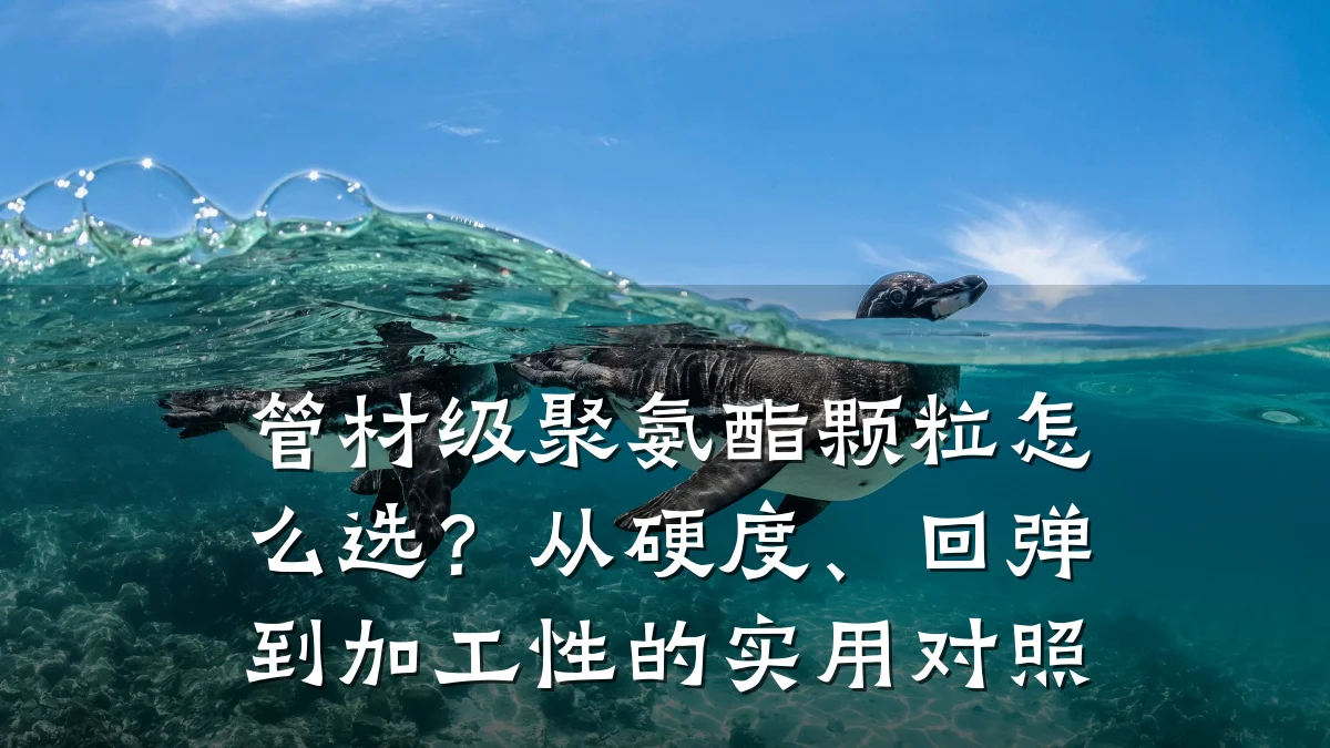 管材级聚氨酯颗粒怎么选？从硬度、回弹到加工性的实用对照