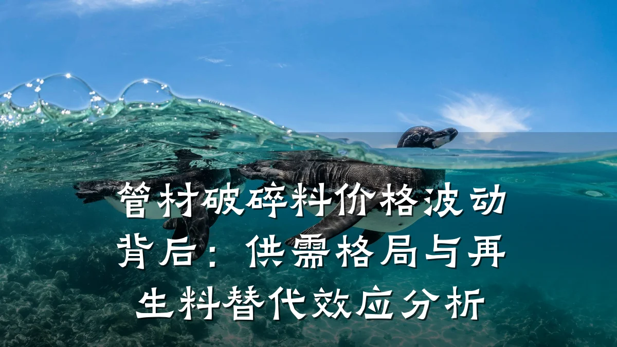 管材破碎料价格波动背后：供需格局与再生料替代效应分析