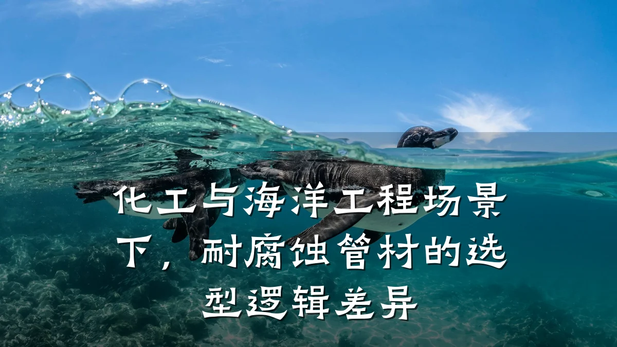 化工与海洋工程场景下，耐腐蚀管材的选型逻辑差异