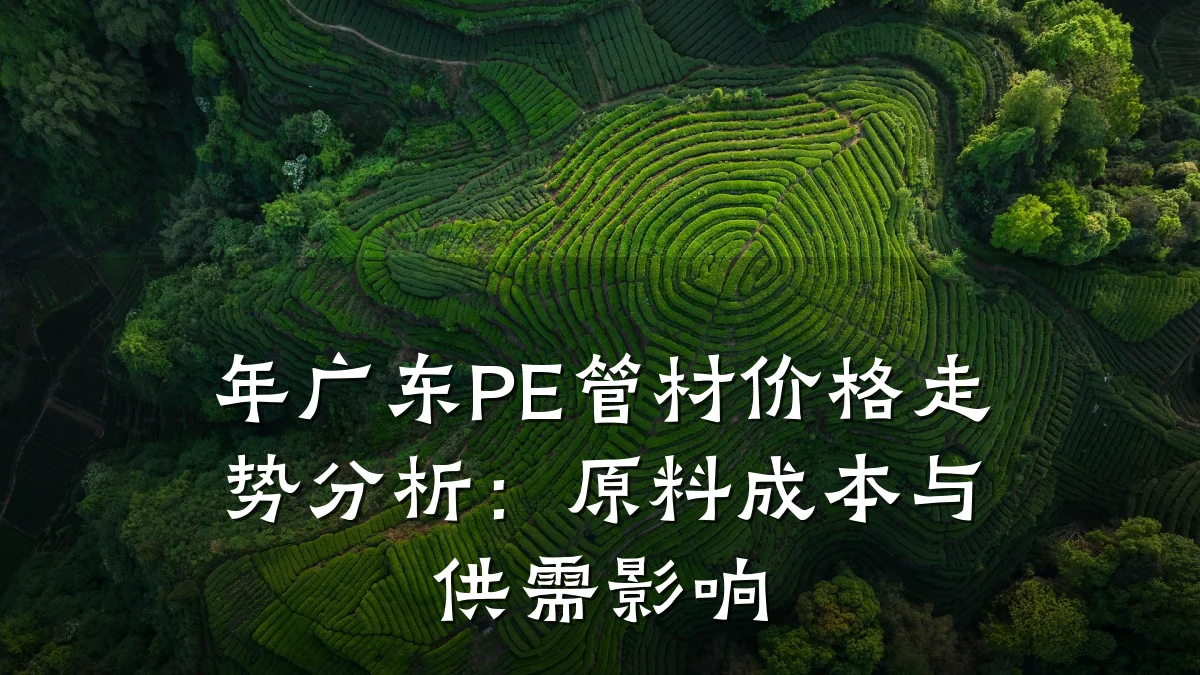 年广东PE管材价格走势分析：原料成本与供需影响