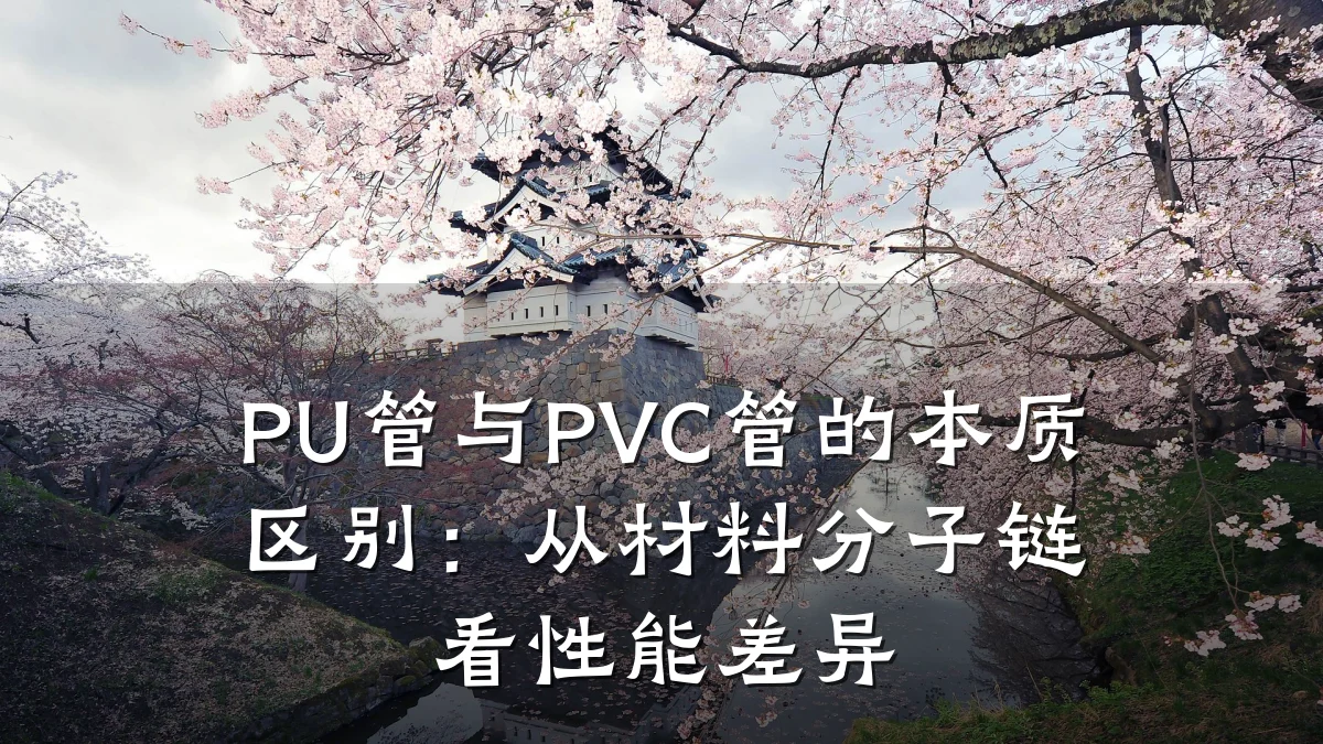 PU管与PVC管的本质区别:从材料分子链看性能差异