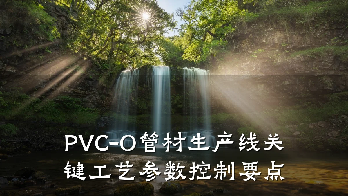 PVC-O管材生产线关键工艺参数控制要点