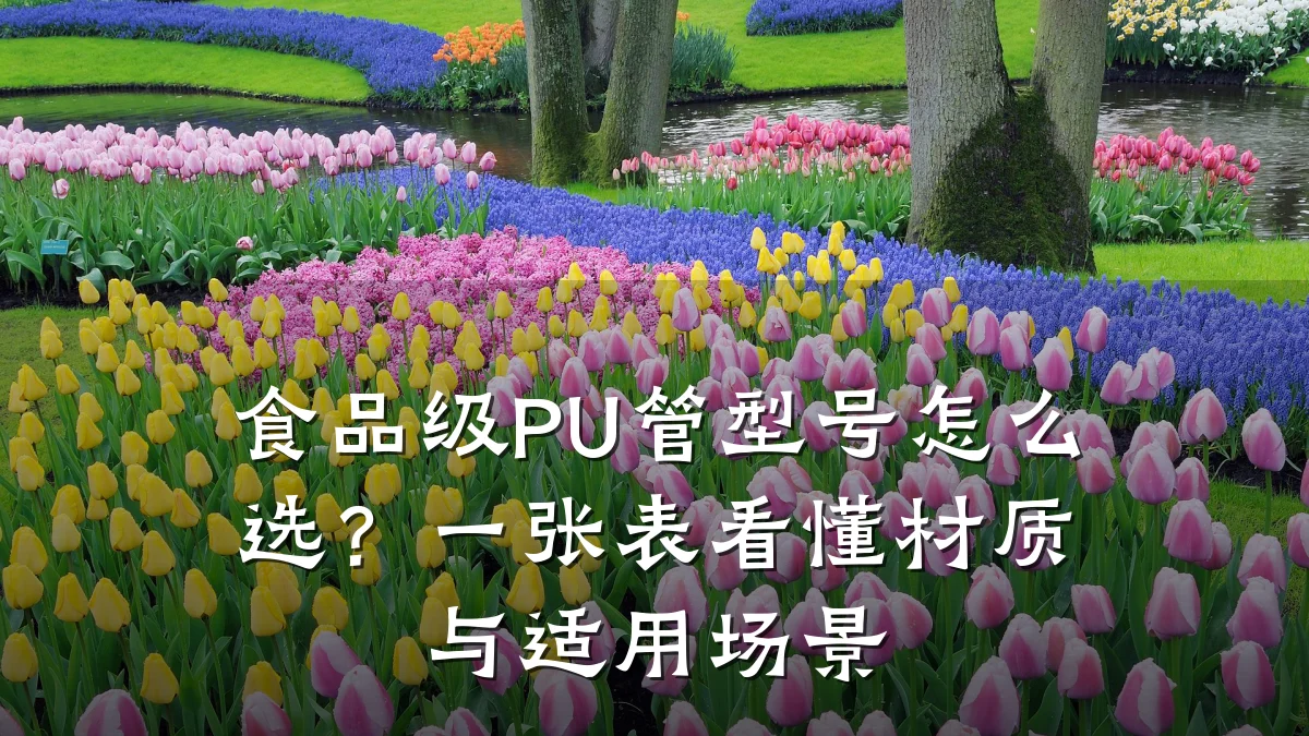 食品级PU管型号怎么选？一张表看懂材质与适用场景