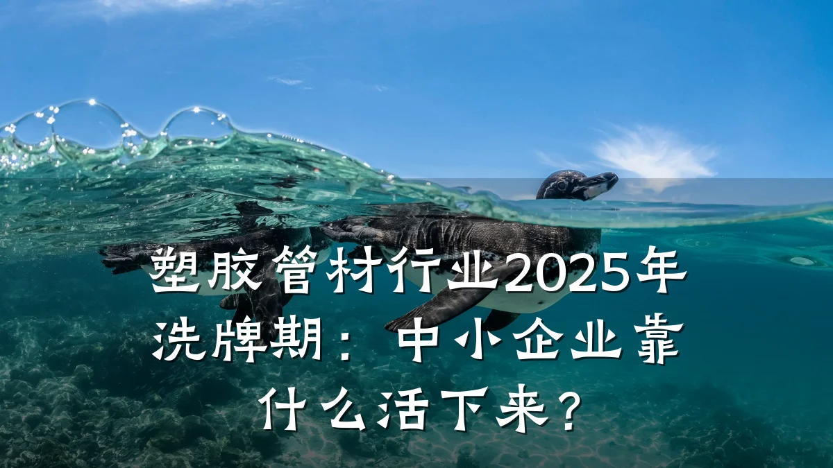 塑胶管材行业2025年洗牌期：中小企业靠什么活下来？