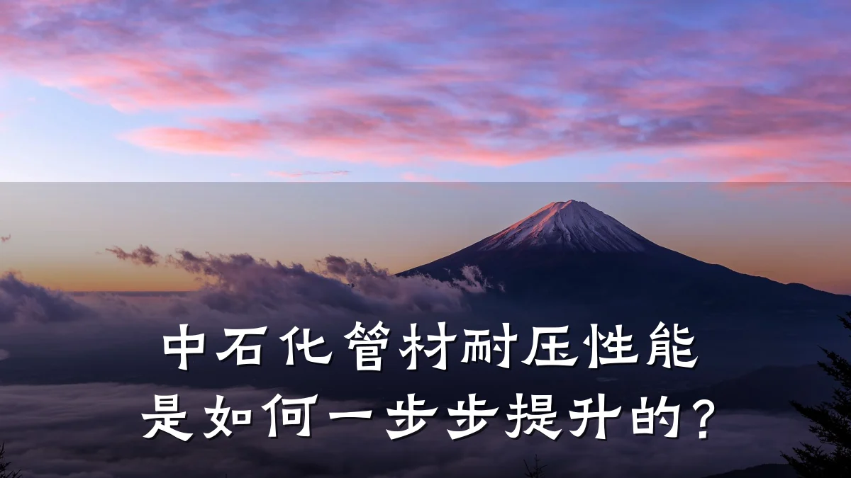 中石化管材耐压性能是如何一步步提升的？